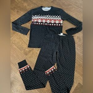Hanna Andersson Fair Isle Christmas Pajama Set